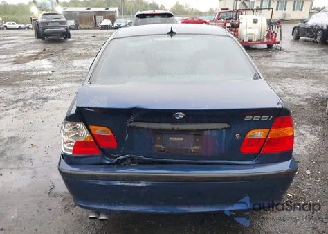 2004 BMW 3 Series from USA, damaged, VIN WDAET37404NJ96731